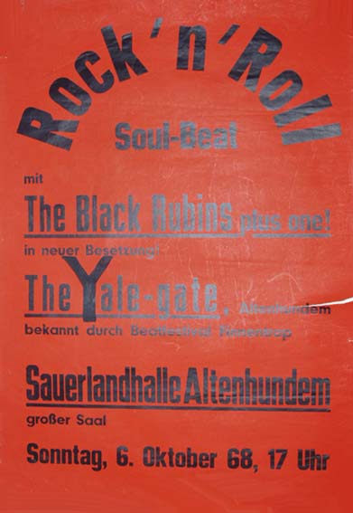 Plakat Yale Gate und Black Rubins
