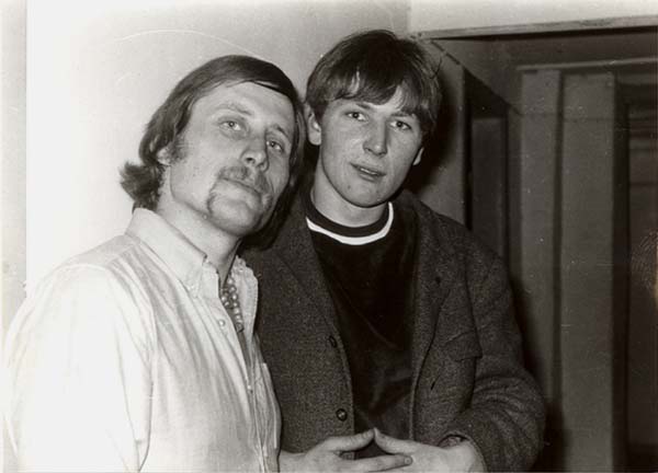 Horst Ebert (The Petards) und Peter Teipel (Les Corbeaux)