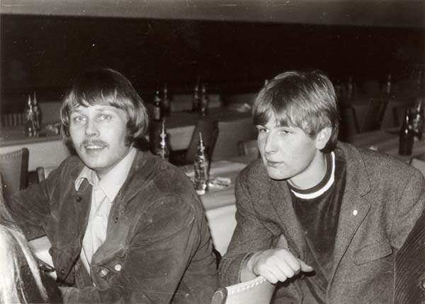 Roger Waldmann (The Petards) und Peter Teipel (Les Corbeaux)