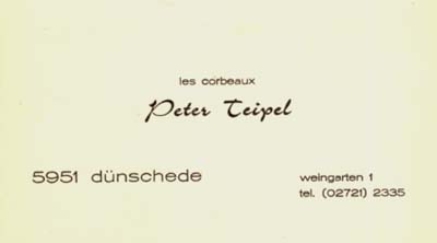 Peter Teipel (Les Corbeaux)